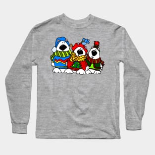 Christmas Bear Buddies Long Sleeve T-Shirt